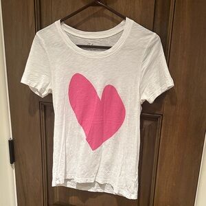 Elan White Cotton T-Shirt